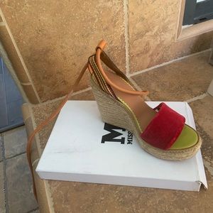 M Missoni Wedges